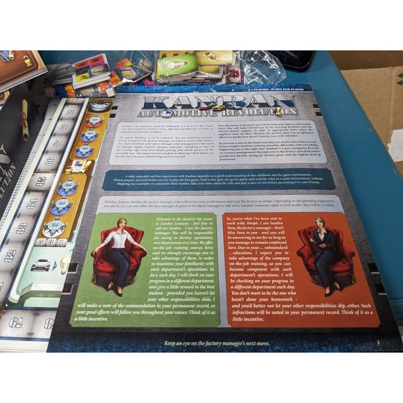Kanban Automotive Revolution Board Game Vital Lacerda Stronghold Games SG-2010 - Picture 8 of 9